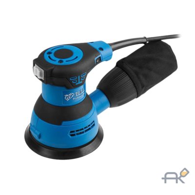 Эксцентриковая шлифмашина BULL OS 1235 в кор. 350 Вт. 125 мм. 8000-12000 об/мин. рег. об. (шнур - 4 м. амп. колебаний 2.6 мм) (0327338)